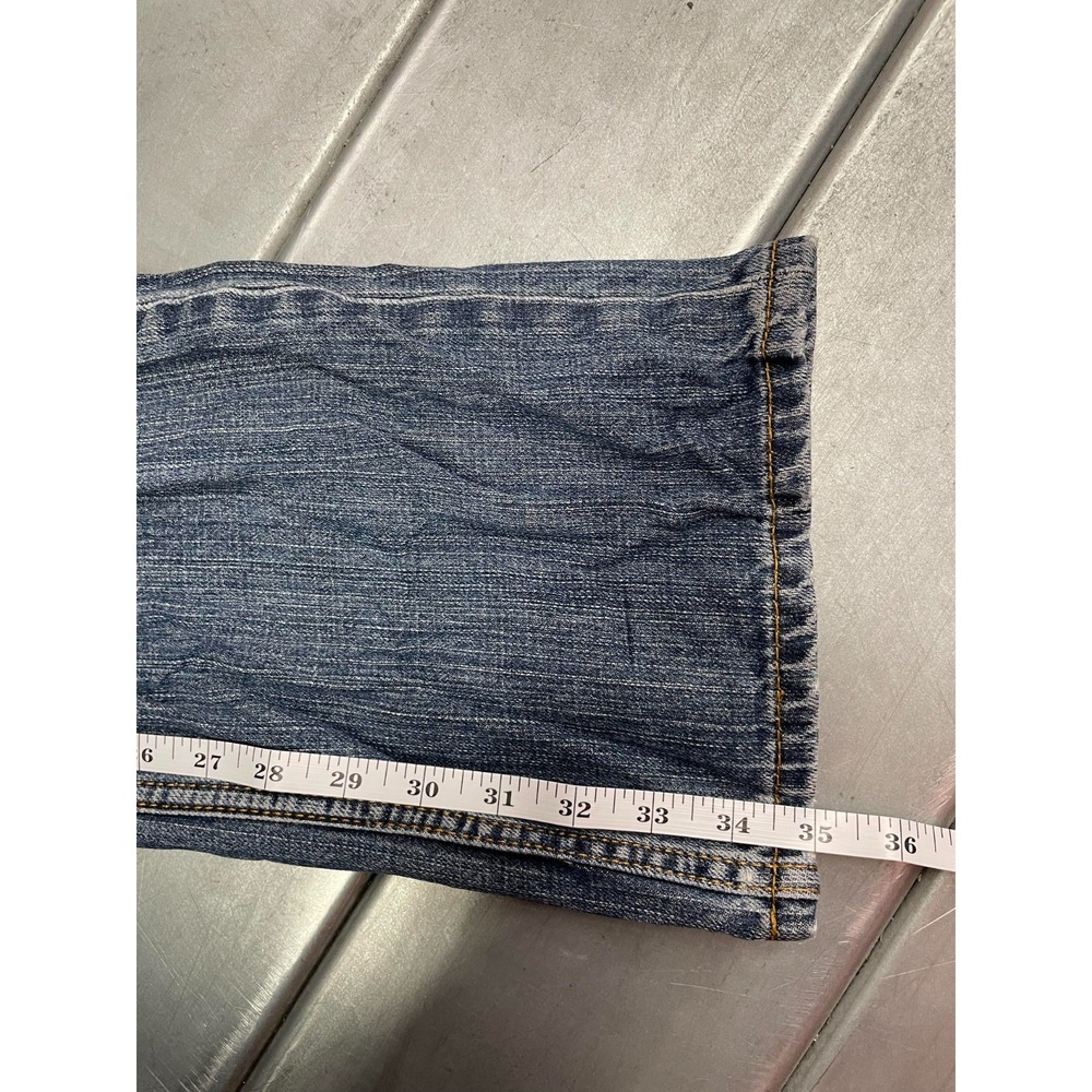 Levis 559 Jeans Mens 36X35 Blue Medium Wash Denim Relaxed Straight 100% Cotton - Picture 9 of 16
